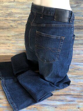 Mossimo Stretch Jeans Bootcut Mid Rise Womens Plus Size 18W (34x31)